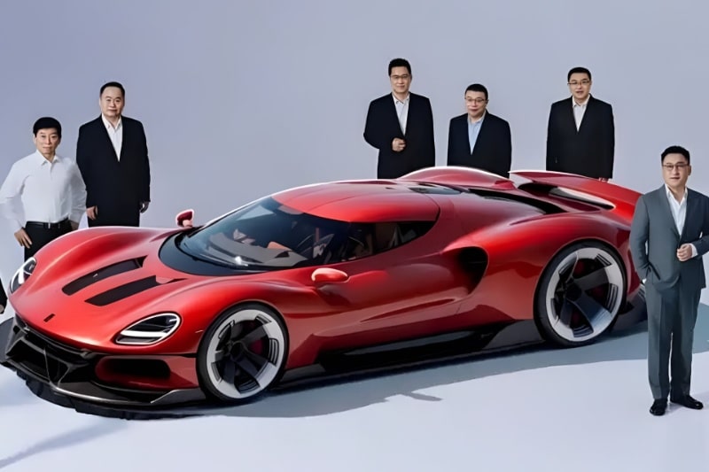 خودروساز چینی رقیب فراری SF90 را با نصف قیمت عرضه میکند