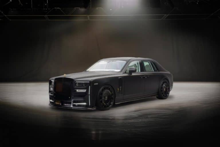 ماشین مافیا؟ رولز رویس فانتوم منصوری با تزئینات طلا رونمایی شد
