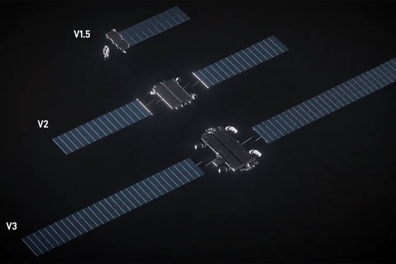 ماهواره‌های اینترنت‌رسان جدید ایلان ماسک رونمایی شدند