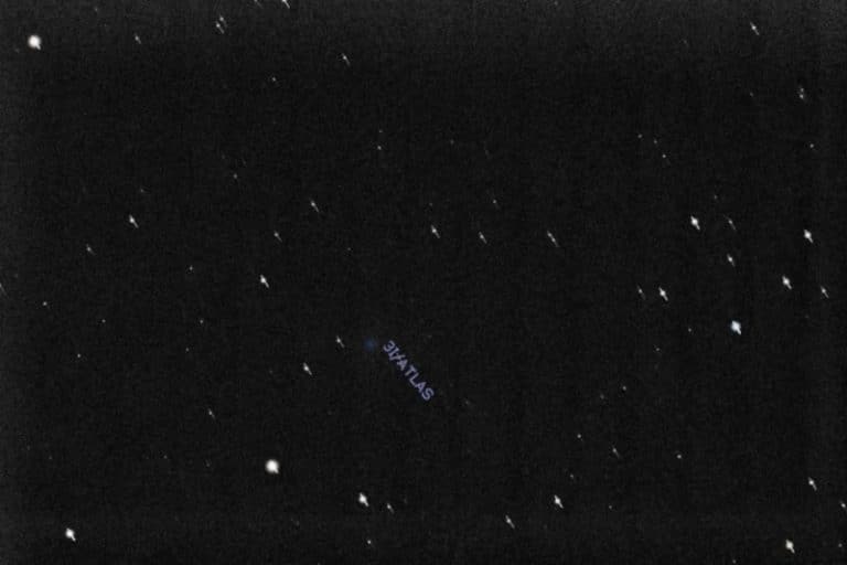 مریخ‌نورد پرسویرنس ناسا احتمالاً دنباله‌دار مرموز اطلس را از سطح مریخ رصد کرده است