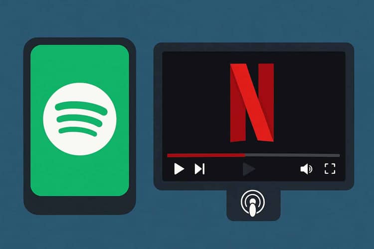 نبرد با یوتیوب: اسپاتیفای با نتفلیکس متحد شد