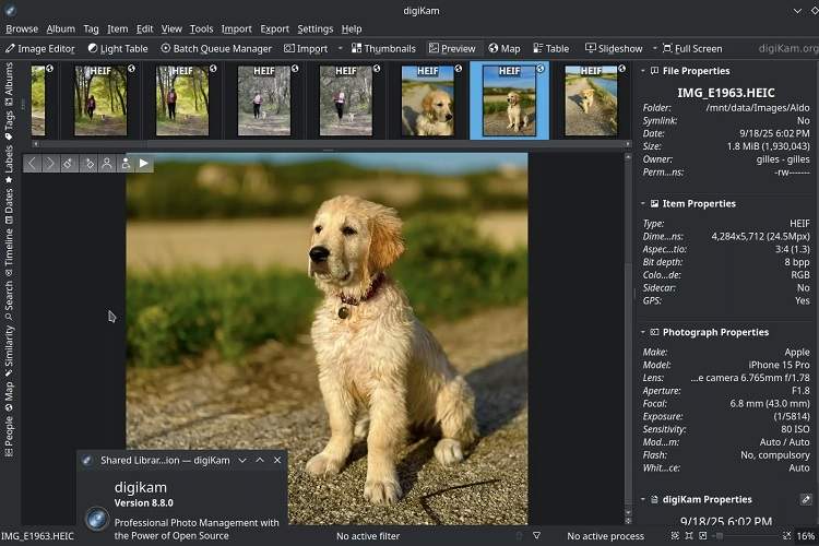 نرم‌افزار متن‌باز digiKam؛ ابزاری قدرتمند برای مدیریت و ویرایش حرفه‌ای عکس