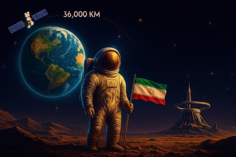 هفته فضا در وزارت ارتباطات آغاز شد؛ همکاری با سایر کشورها برای رسیدن به ماه و ساخت ایستگاه فضایی