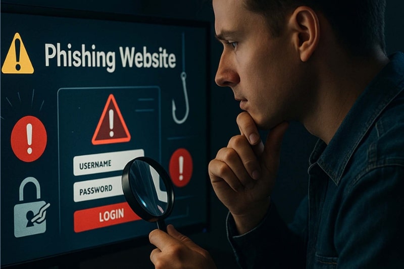 چگونه وب‌ سایت‌ های کلاهبرداری را به سادگی شناسایی کنیم؟