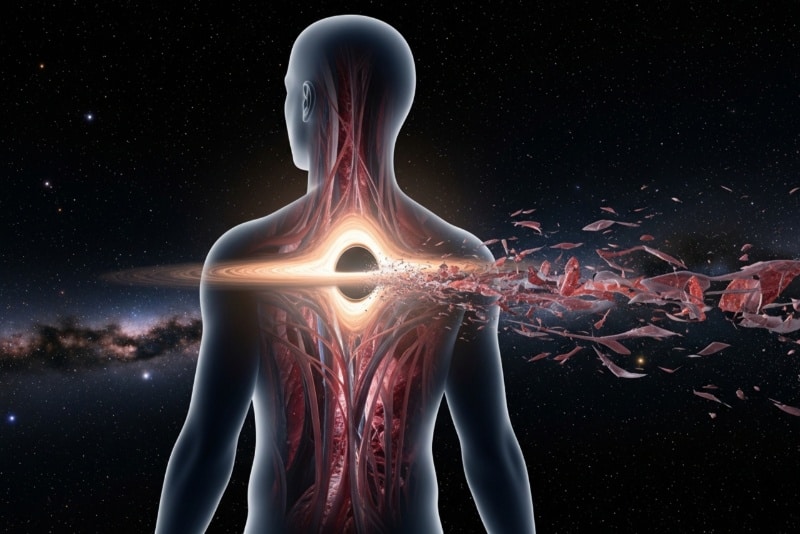 اگر سیاهچاله نخستین بسیار کوچکی از بدن شما عبور کند، چه اتفاقی میافتد؟