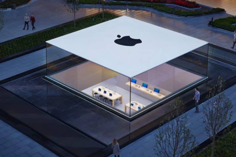 تصاویر خیره‌کننده از اپل استور استانبول؛ اوج هنر و مهندسی
