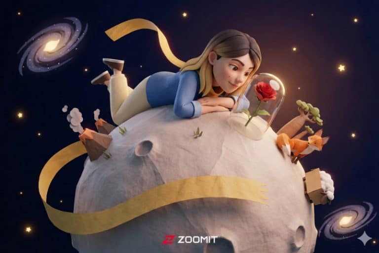 سفر به سیارک شازده کوچولو؛ با این پرامپت قهرمان داستان محبوب کودکیتان شوید