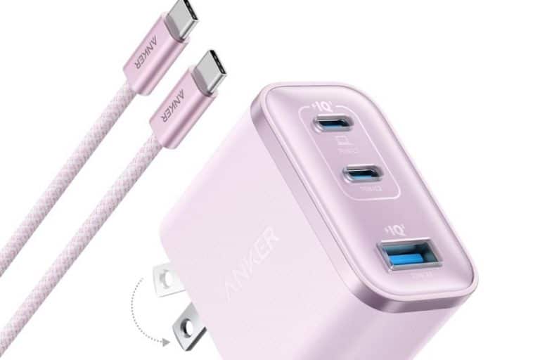 شارژر صورتی انکر برای علاقه‌مندان به لوازم جانبی خوش‌رنگ رونمایی شد