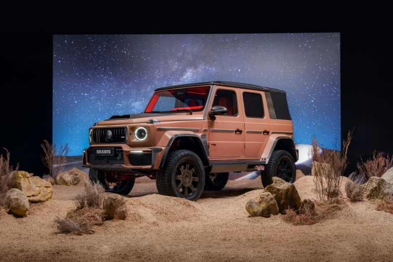 مدل روباز مرسدس جی کلاس رونمایی شد؛ نگاه‌ها خیره به شاسی‌بلند آلمانی