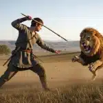 اسکلت ۶هزار ساله، صحنه رویارویی مردی اروپایی با شیر در عصر مس را فاش کرد