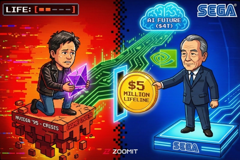 اگر سگا در فروش سهام انویدیا عجله نمیکرد الان یک تریلیون دلار دارایی داشت!