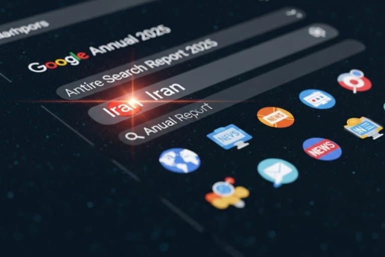 «ایران» در میان پرجستجوترینهای ۲۰۲۵ گوگل؛ کاربران نام ایران را بیشتر از آیفون جستجو کردند