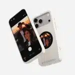 این قاب عجیب، نمایشگر ثانویه را به پشت آیفون می‌آورد