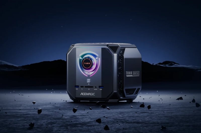 این مینی کامپیوتر جدید، ۱۲۸ گیگابایت رم دارد و از ۴ نمایشگر 8K پشتیبانی میکند