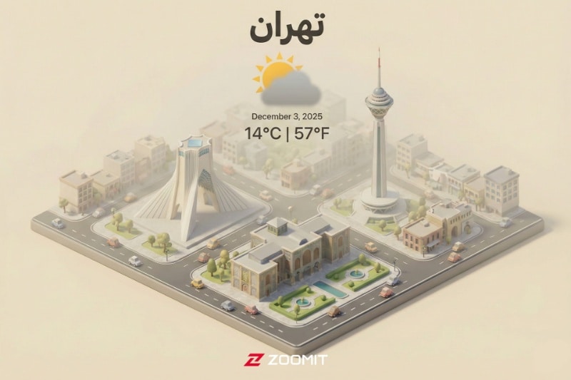 با هوش مصنوعی از آب‌وهوای شهر خود کارت‌پستال زنده بسازید