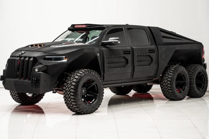 خودرویی برای آخرالزمان؛ جاگرنات 6×6 رونمایی شد