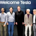 رهبر سامسونگ با ایلان ماسک دیدار کرد