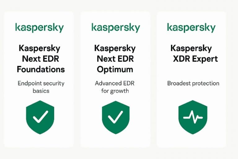 سامین پردازش: معرفی و مقایسه محصولات Kaspersky Next (EDR Foundation – EDR Optimum – XDR Expert)