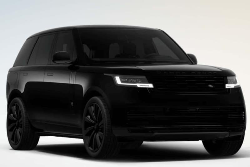 مدل سفارشی رنج روور با طراحی خشن و رنگ تماما مشکی رونمایی شد