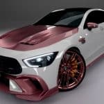 مدل سفارشی مرسدس AMG GT53 با طراحی و رنگ‌بندی خیره‌کننده معرفی شد