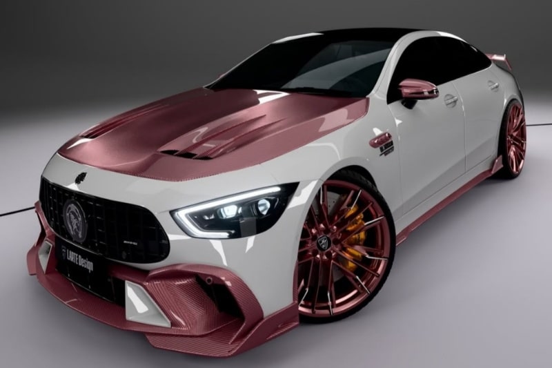 مدل سفارشی مرسدس AMG GT53 با طراحی و رنگبندی خیرهکننده معرفی شد