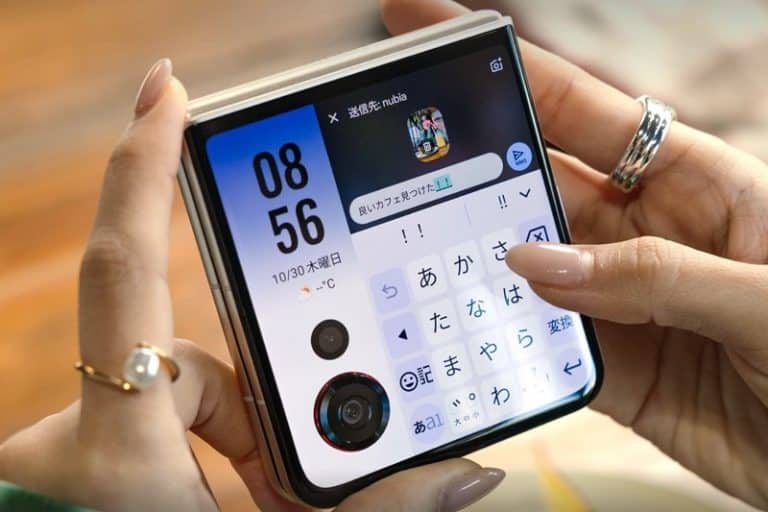 نوبیا فلیپ ۳ رونمایی شد؛ گوشی تاشو جذاب با نمایشگر خارجی بزرگ