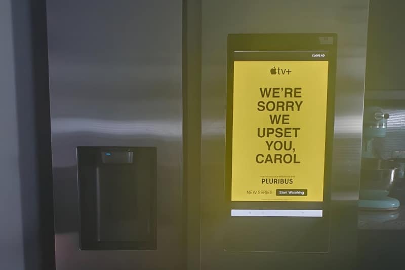 پیام مرموز یخچال سامسونگ، یک نفر را راهی بیمارستان کرد!