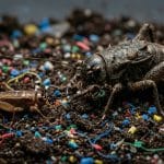 کابوس پلاستیکی: رژیم غذایی آلوده حشرات را به هیولا تبدیل می‌کند