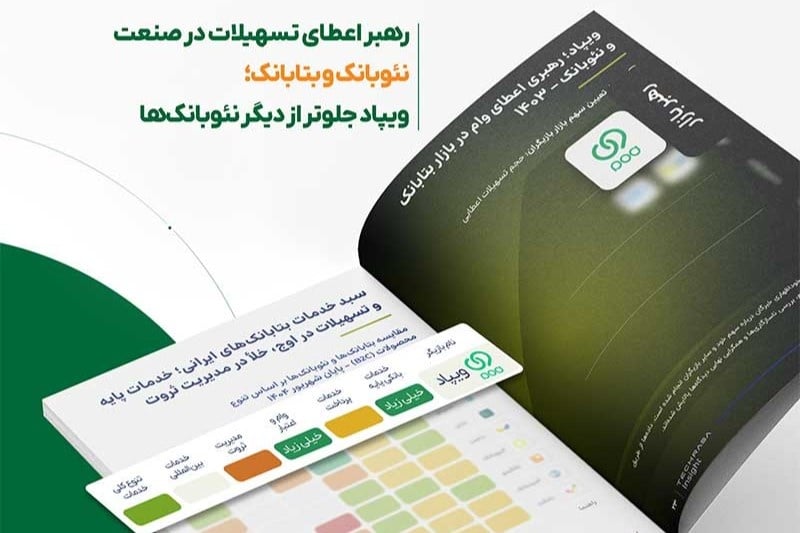 گزارش تکراسا: رشد ۳.۳ برابری تسهیلات ویپاد در سال ۱۴۰۳