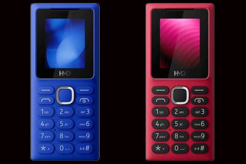 گوشی‌های ساده HMD 100 و HMD 101 با شارژدهی طولانی رونمایی شدند