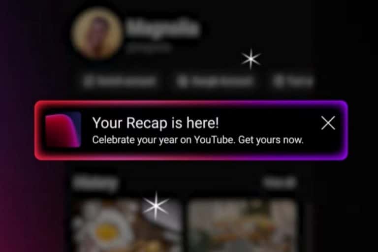 یوتیوب از قابلیت Recap رونمایی کرد؛ تاریخچه فعالیت یک‌ساله شما در ۱۲ صفحه