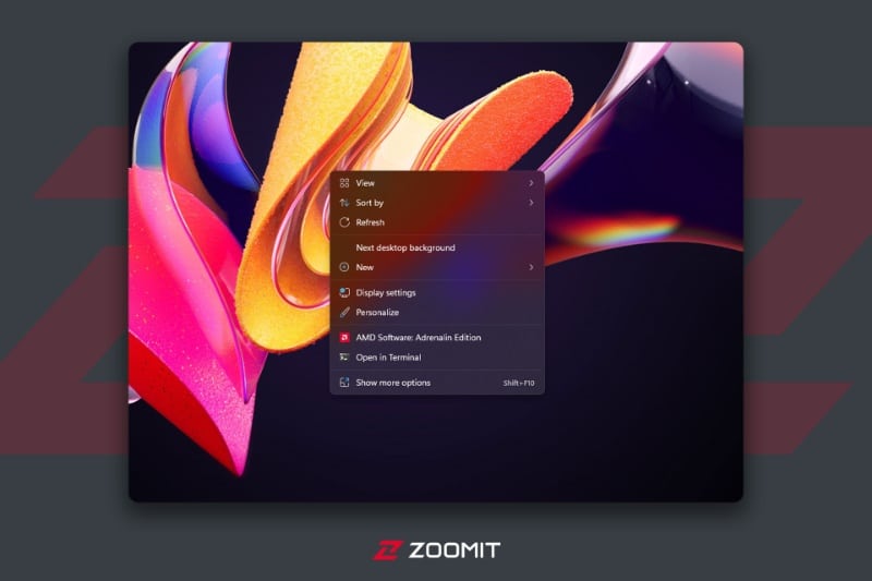۶ قابلیت کاربردی که باید به منوی راستکلیک ویندوز ۱۱ اضافه کنید