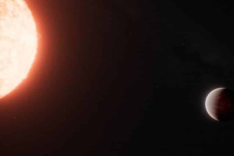 کشف تازه جیمز وب: سیارهای ۱۰ میلیارد ساله با وجود نزدیکی شدید به ستارهاش جو ضخیم دارد