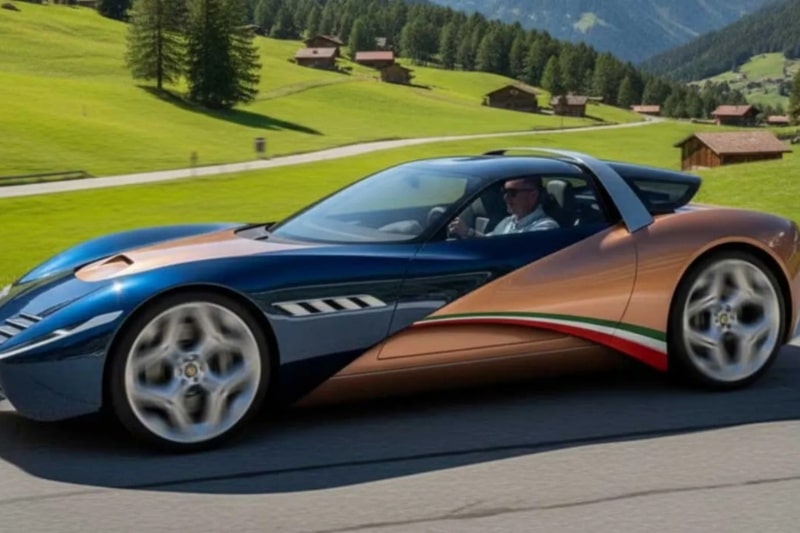 این ابرخودرو ایتالیایی موتور ۹ لیتری ۱۸ سیلندر دارد