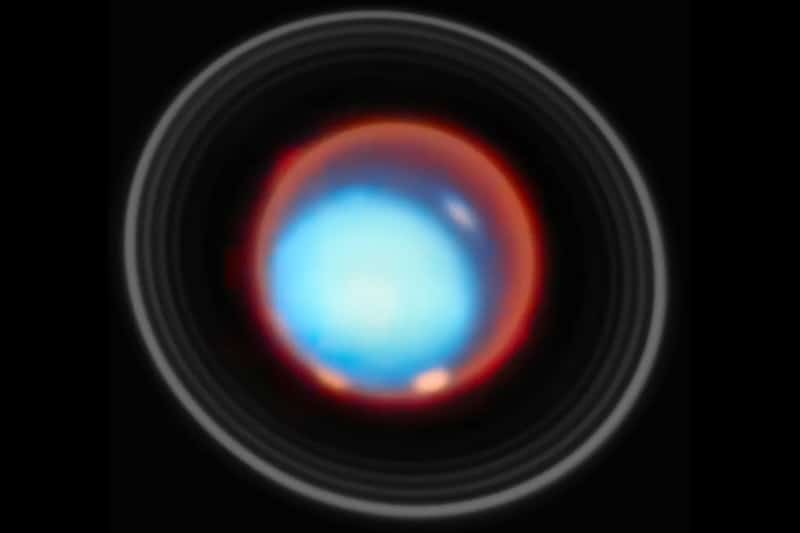 شاهکار جیمز وب در منظومه شمسی؛ اولین نقشه سهبعدی از شفقهای قطبی اورانوس