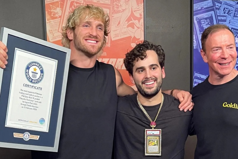 فروش کارت پوکمون ۱۶ میلیون دلاری؛ لوگان پاول رکورد شکست