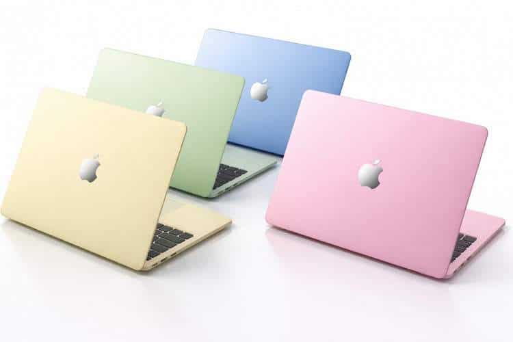 مکبوک زیر ۱۰۰۰ دلاری اپل در راه است؛ طراحی جدید و رنگهای متنوع