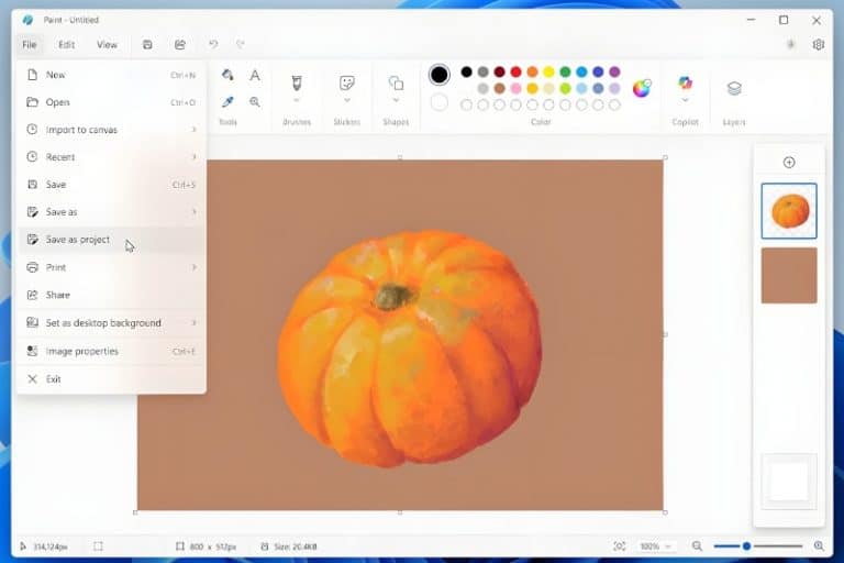 نرمافزار Paint ویندوز یکقدم به فتوشاپ نزدیکتر شد