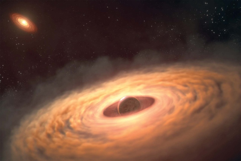 کشف تازه تلسکوپ جیمز وب: غولهای گازی بسیار بزرگ نیز مثل سایر سیارهها متولد میشوند