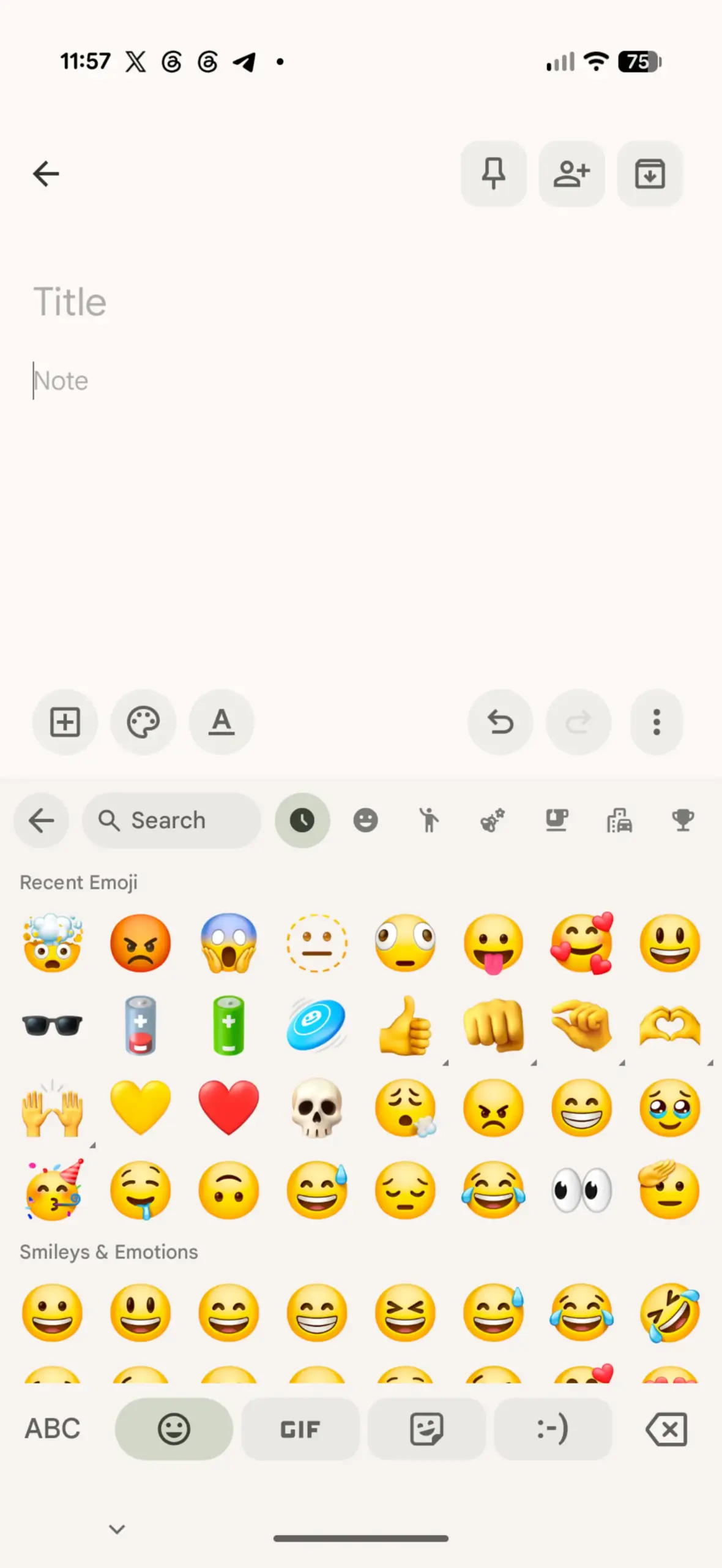 ایموجی‌های سه‌بعدی (3D Emojis) اندروید ۱۷ در محیط رابط کاربری گوشی