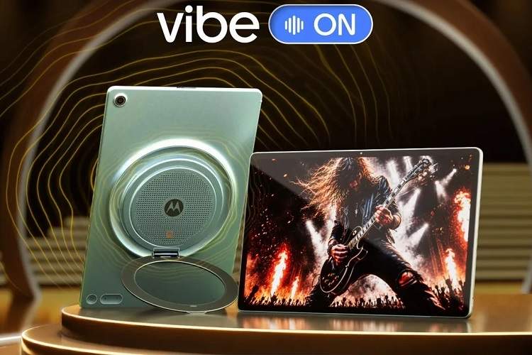 تبلتی متفاوت برای عاشقان صدا؛ موتو پد 70 گروو با ۹ بلندگوی JBL معرفی شد
