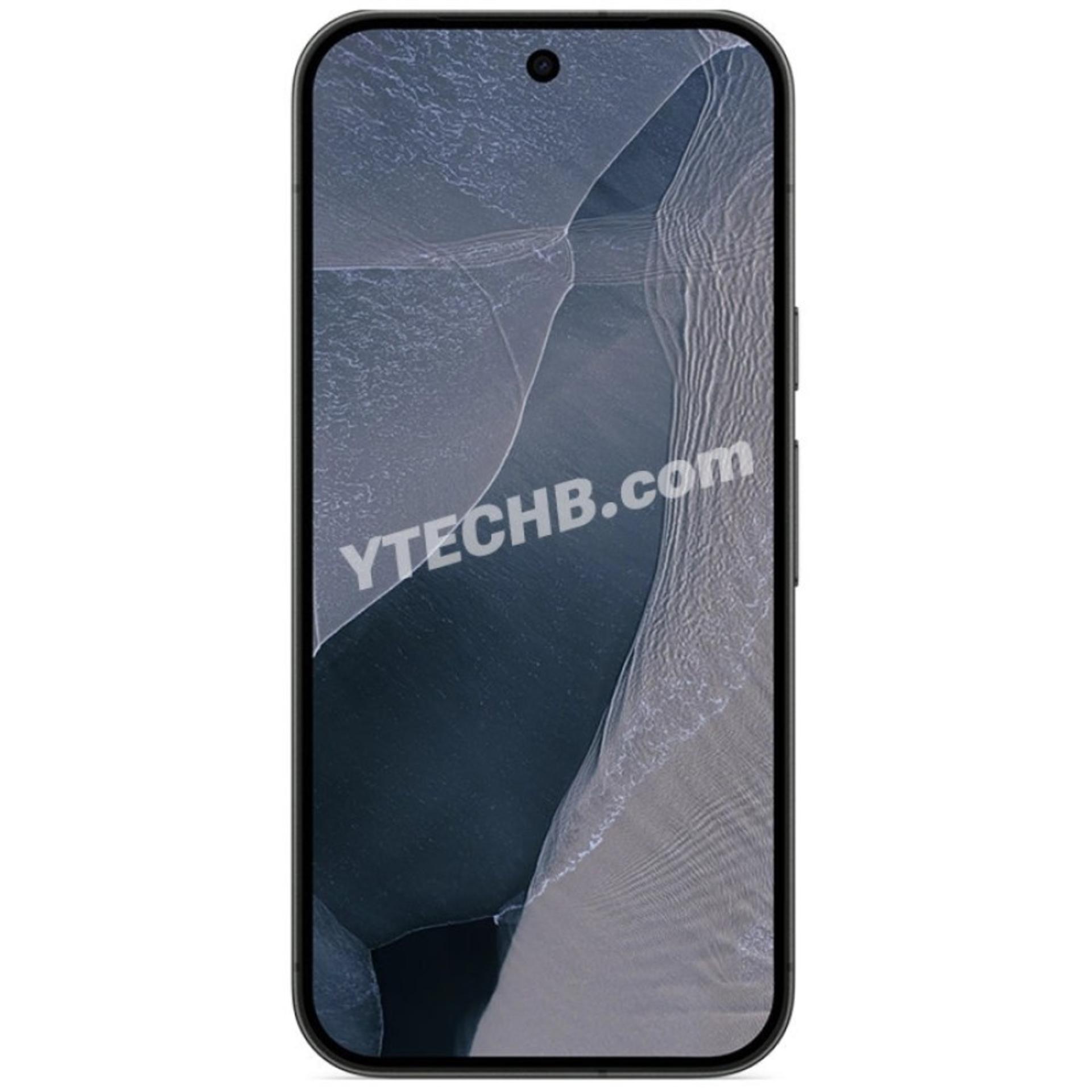 نمای جلوی گوشی هوشمند گوگل پیکسل ۱۱ (Google Pixel 11) با صفحه نمایش بزرگ