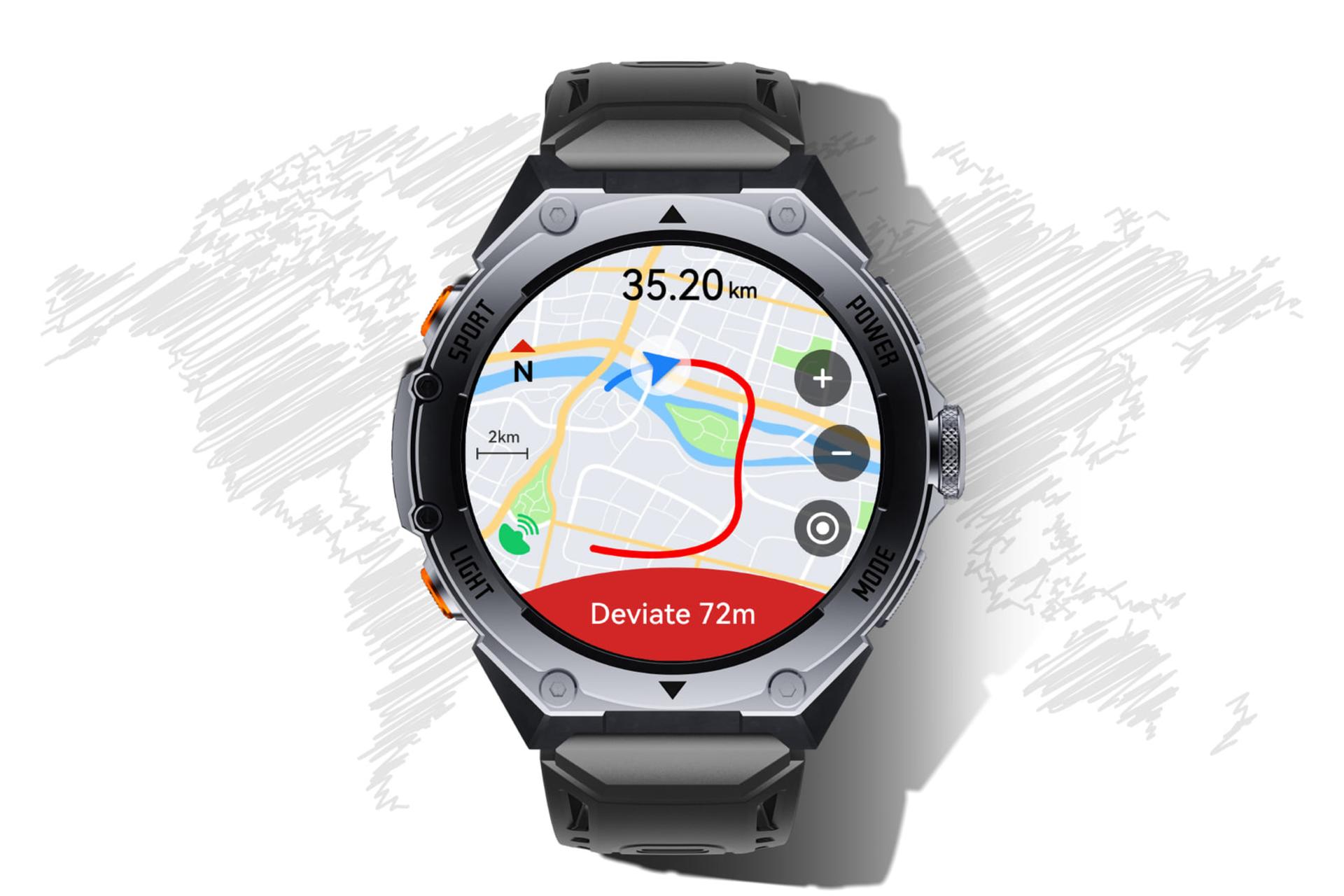 ساعت گلوریمی GX Running با نقشه آفلاین و GPS دوبانده معرفی
شد