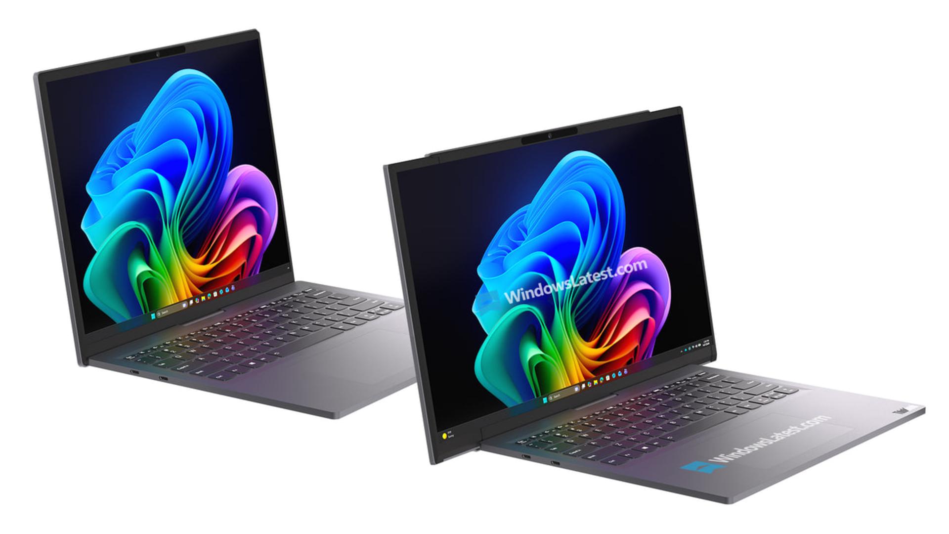 لپ‌تاپ لنوو ThinkBook  با دو نمایشگر عریض و کیبورد مجزا