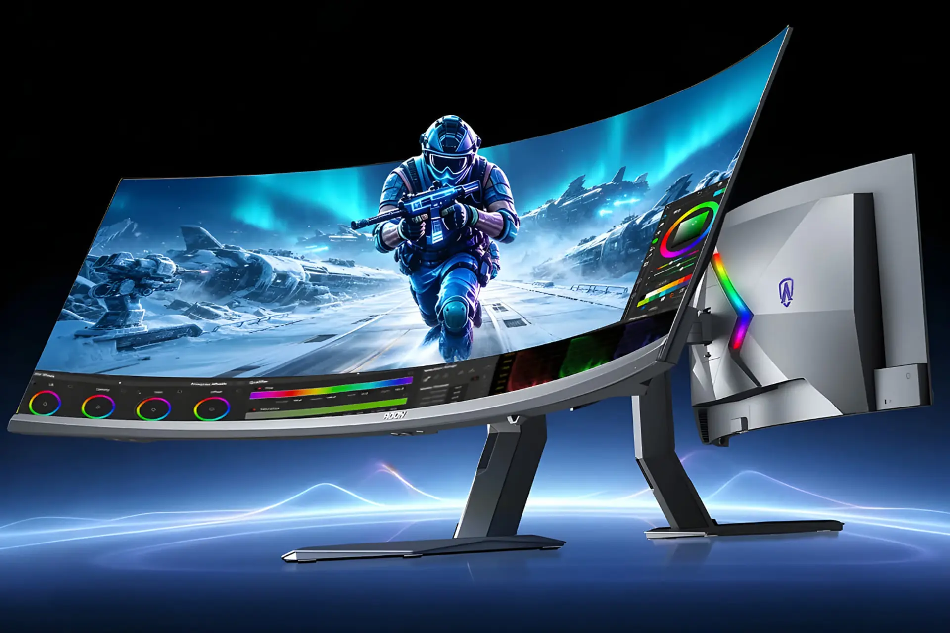 مانیتور جدید AOC با پنل غول‌پیکر ۲۴۰ هرتز و طراحی خمیده
رونمایی شد