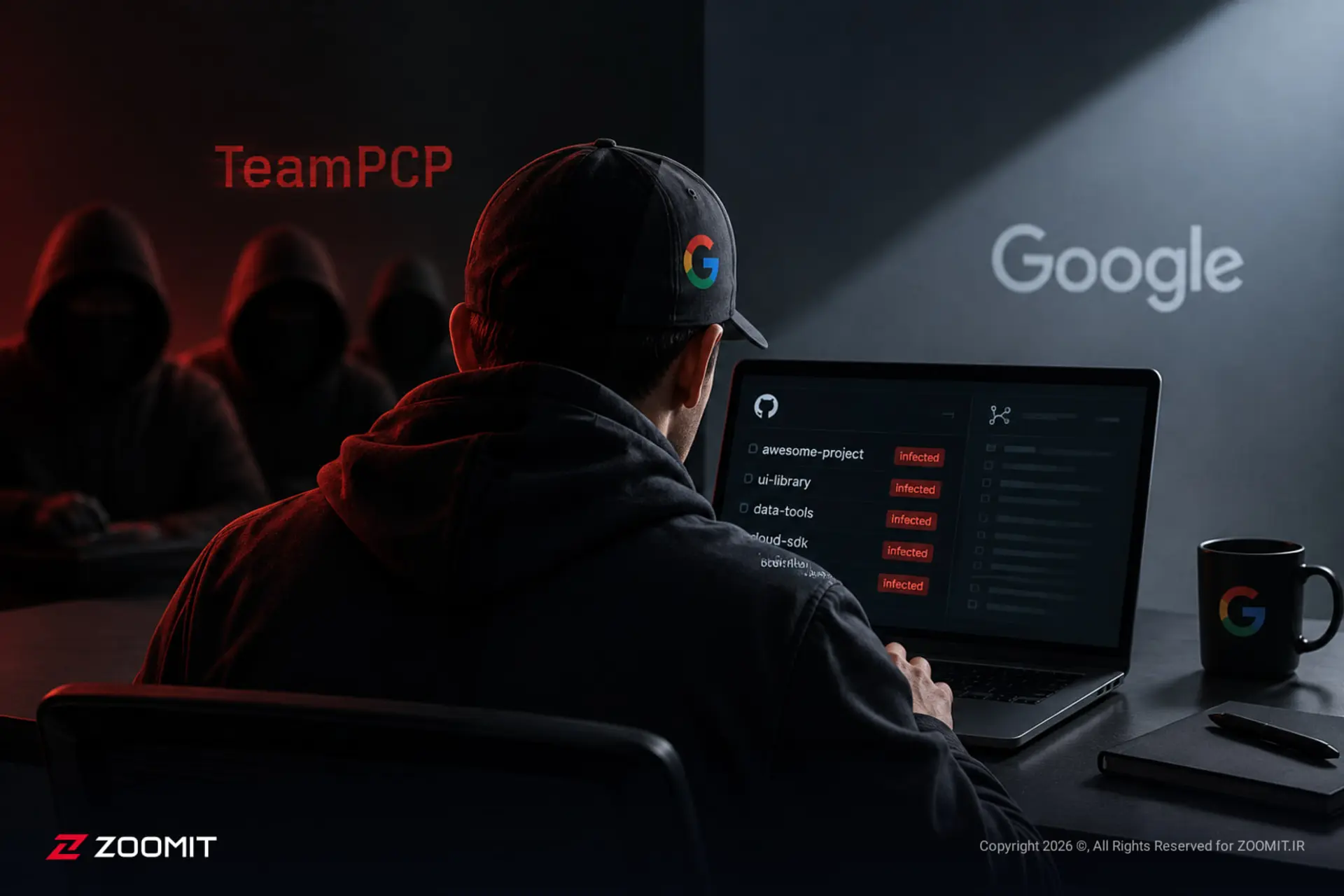 جاسوس گوگل در عملیاتی ویژه به قلب باند هکری TeamPCP نفوذ
کرد