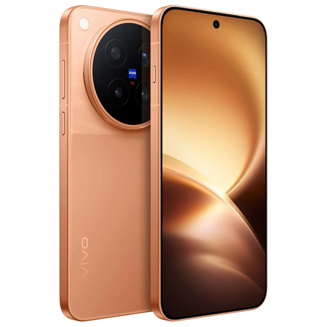 گوشی هوشمند ویوو (Vivo) X500 Pro Max با رنگ طلایی و دوربین زایس (ZEISS)