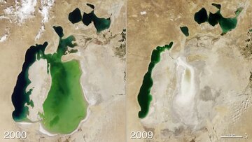 در جهان فقط حدود ۲۰ دریاچه باستانی وجود دارد / انسان یکی از آن‌ها را به بیابانی جوان تبدیل کرد