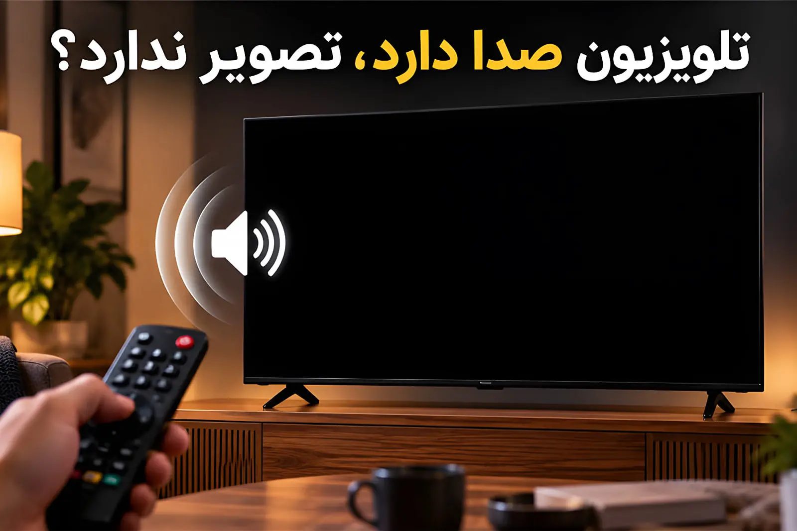 صفحه تلویزیون سیاه شد ولی صدا دارد؛ عیب‌یابی + راهکار از
«تکنیک tv»