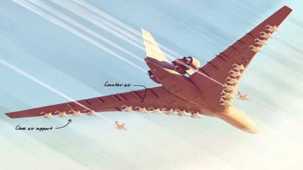 ناو هواپیمابر هسته‌ای پرنده / طرحی جاه‌طلبانه با ابعادی حیرت‌انگیز